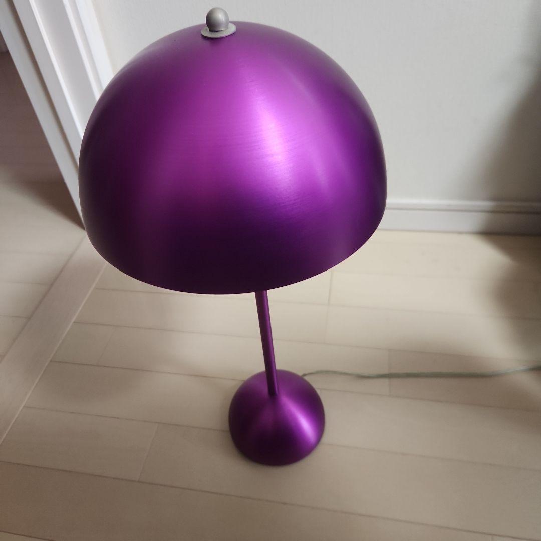 稀少　パープル　フラワーポット　ヴェルナー・パントン　北欧