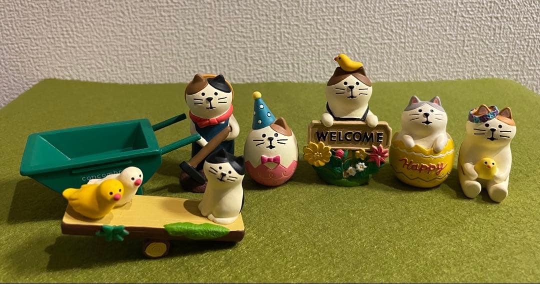 コンコンブル ガーデン 農夫 シーソー ひよこ たまご イースター エッグ