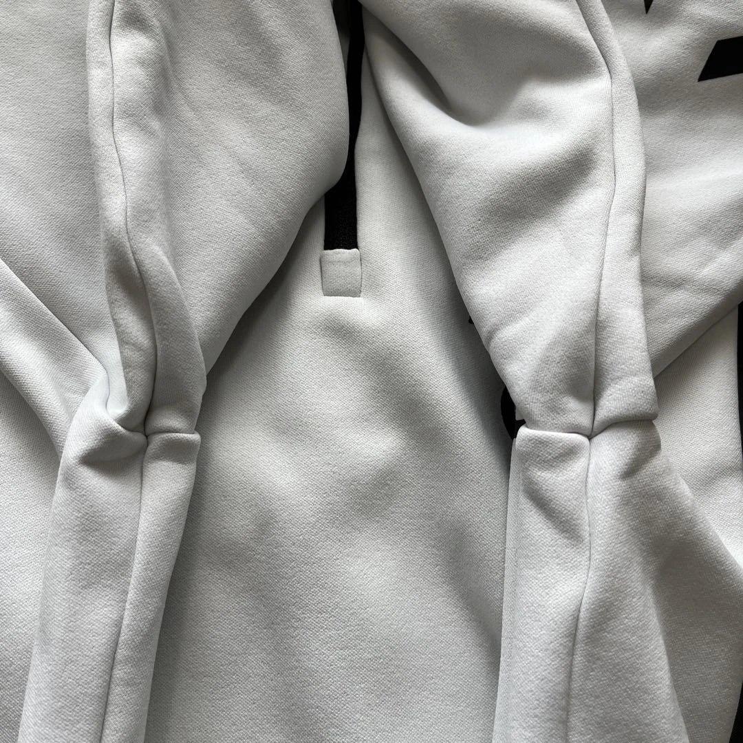 マークアンドロナ　近年　ハーフジップ スウェット　裏起毛　ロゴ　L