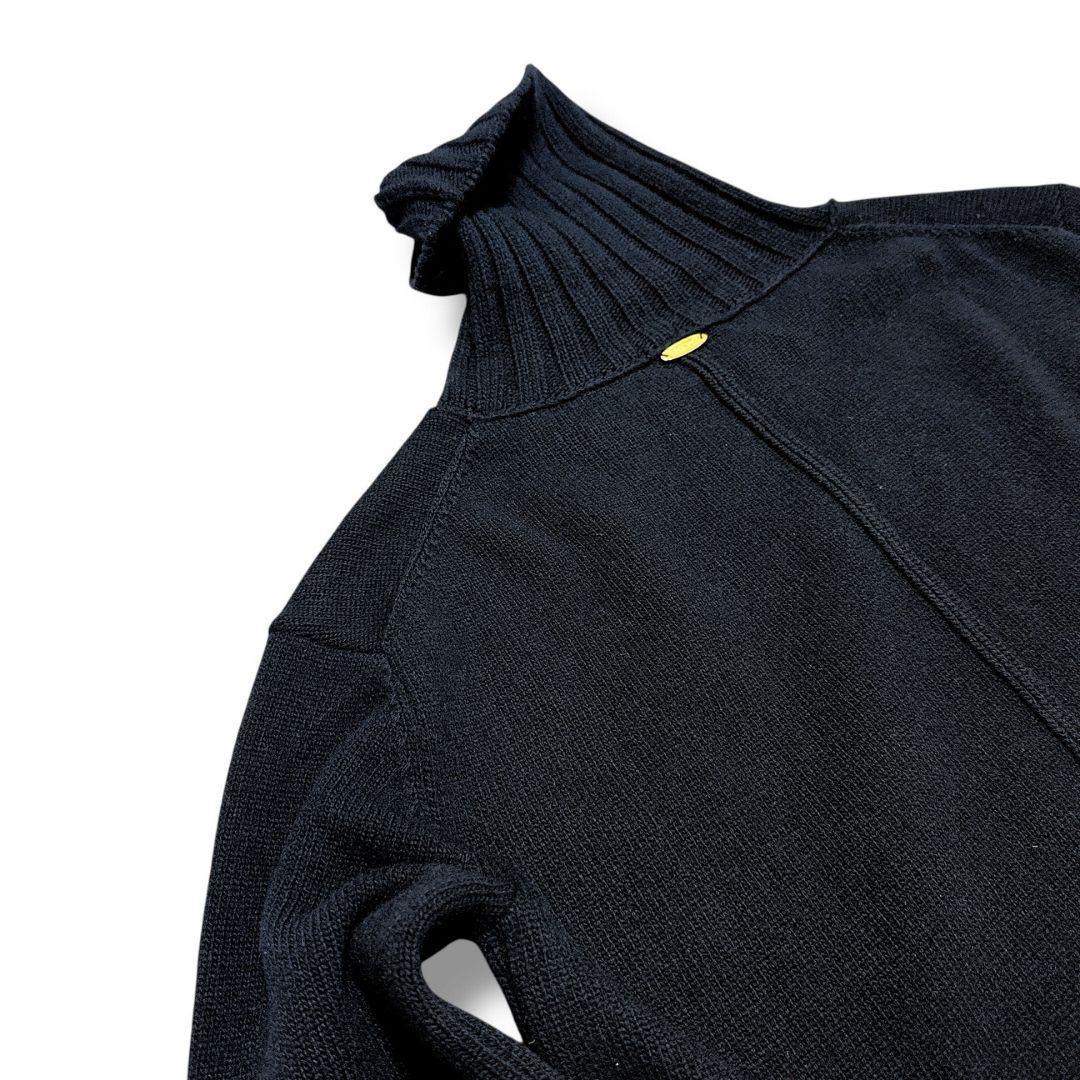 【超美品】Deuxieme Classe JADE タートルニット ブラック