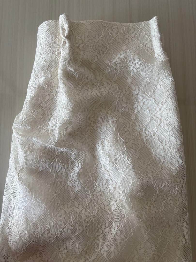 Francfranc フランフラン レーシー×プレン ダブル カーテン