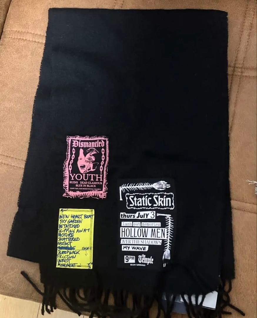 新品未使用 FRED PERRY × RAF SIMONS マフラー