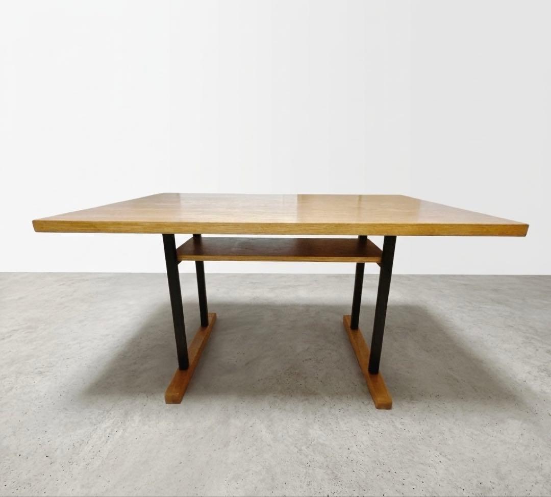 ソフィア ダイニングテーブル 幅120cm ロータイプ 棚付き 2～4人用