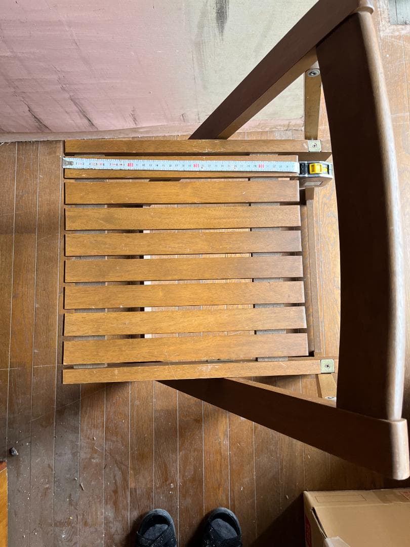 ガーデンチェア 木製 折りたたみ椅子 庭用　イス2脚セット