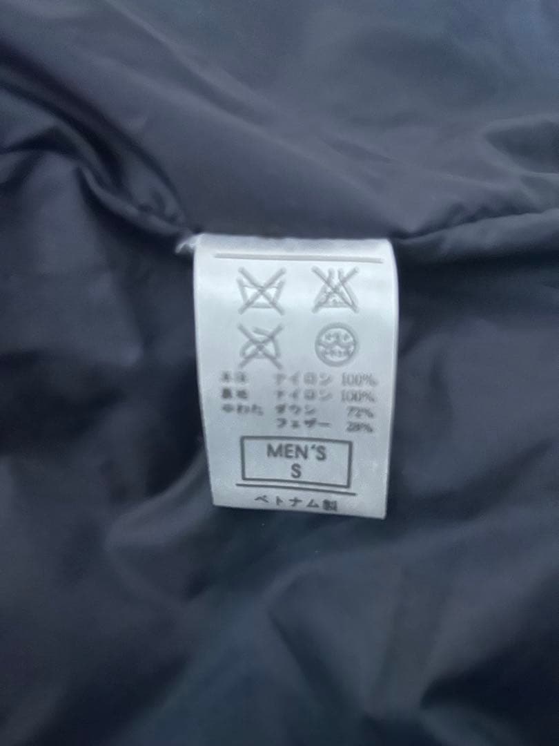 Nike メンズ Sサイズ ベンチコート 黒　ダウン　メンズ