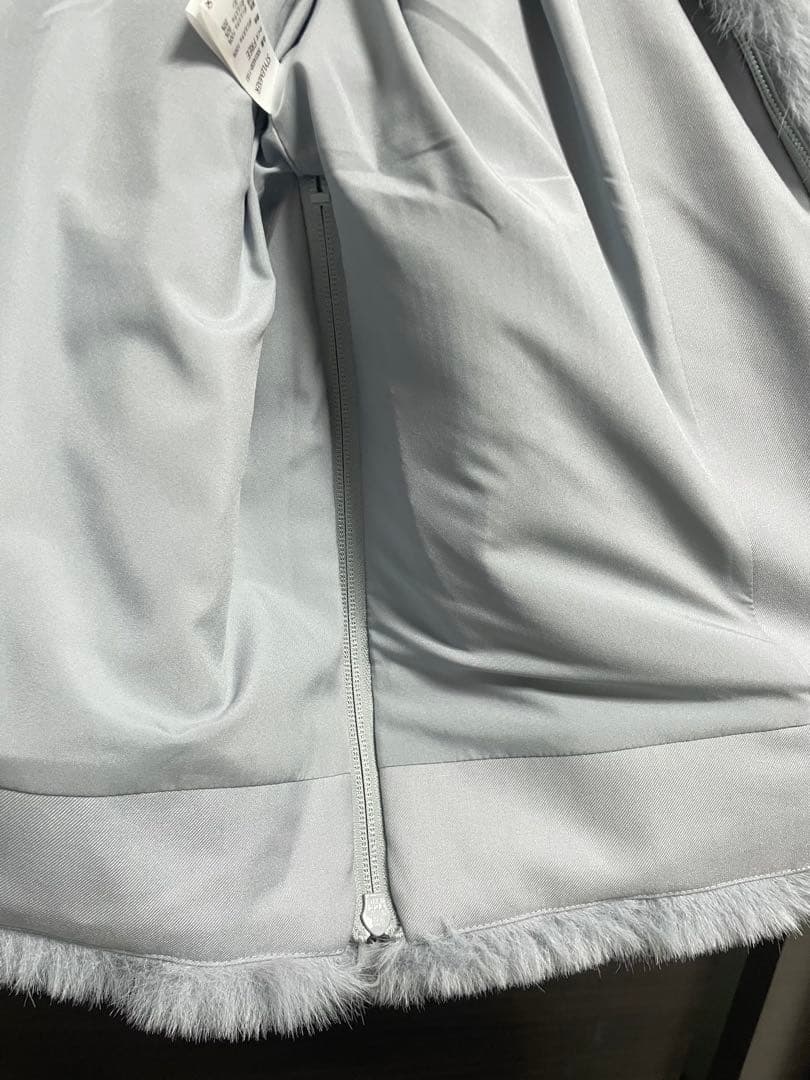 STYLEMIXER ノーカラーファー ジャケット