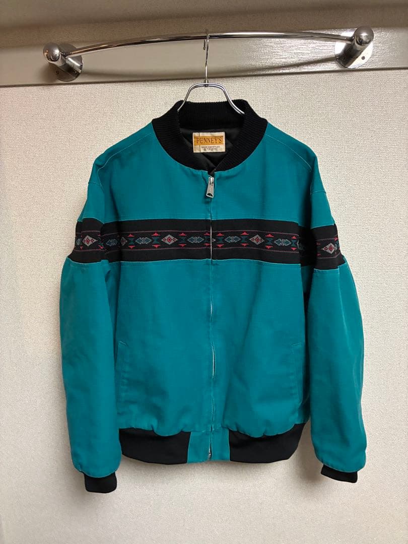 あ*か様 PENNEY'S ターコイズ サンタフェジャケット