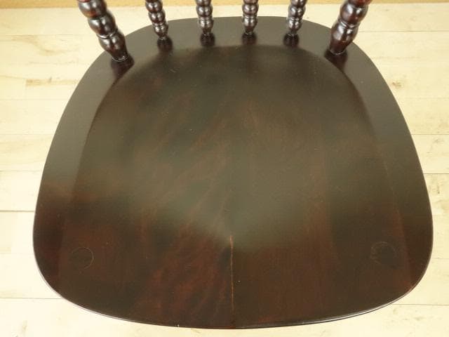 北海道民芸家具　HM６２６　椅子　再塗装済　ＵＳＥＤ