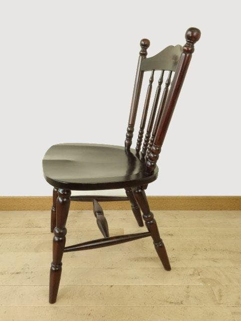 北海道民芸家具　HM６２６　椅子　再塗装済　ＵＳＥＤ