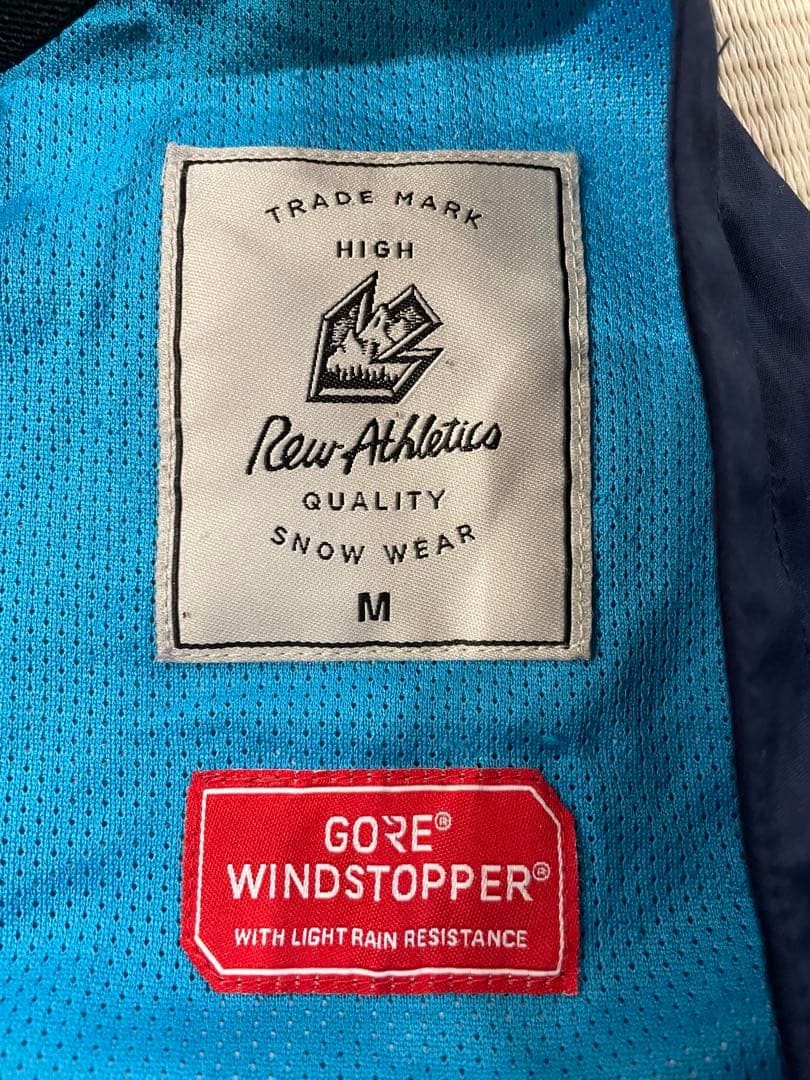 REW19-20アールイーダブリューBIBPANTSビブパンツ紺色　美品