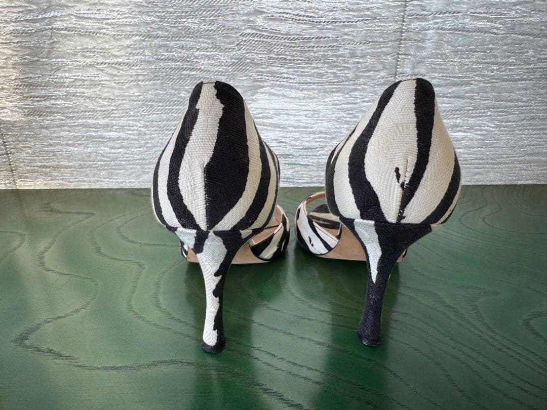 靴 Manolo Blahnik D'Orsay shoes 38 (24.5)