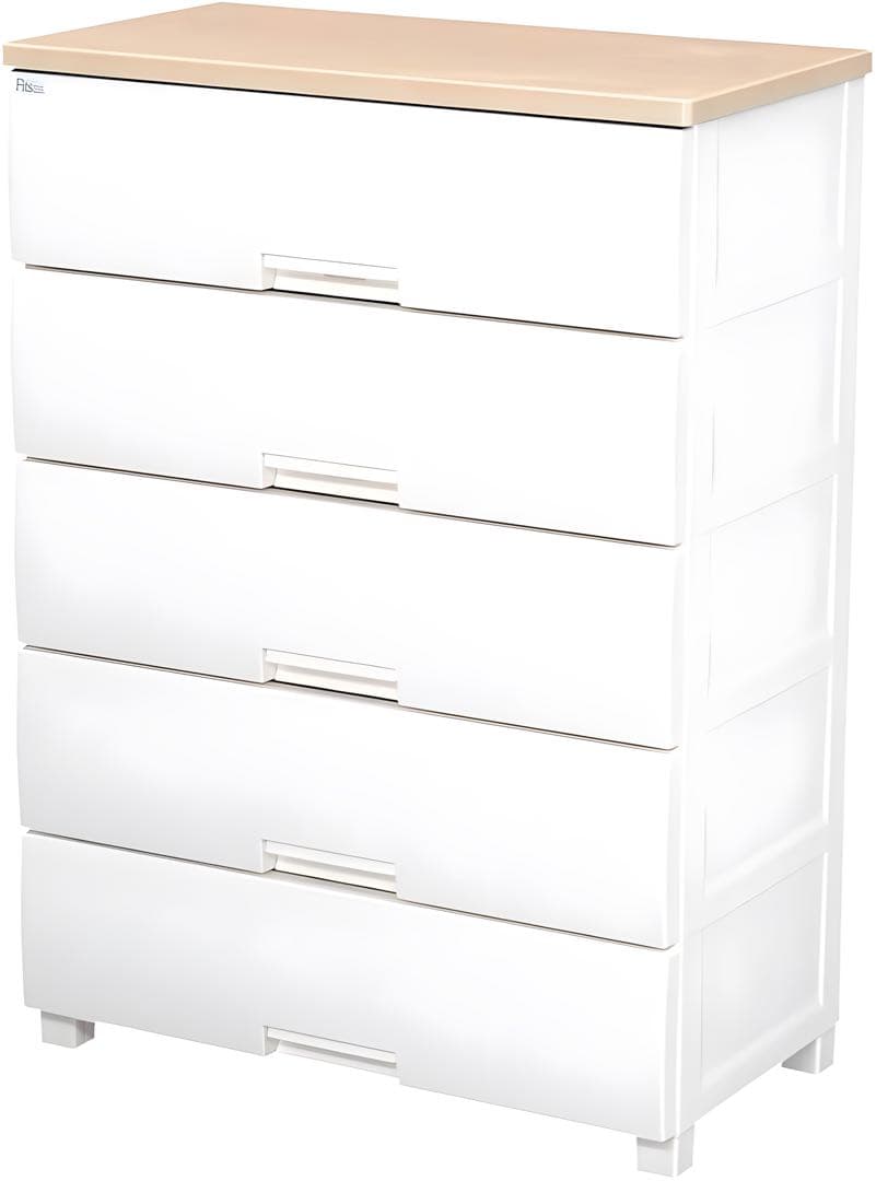 長期出品予定　Tenma天馬5段ケース　未使用部分有り　キャスター未