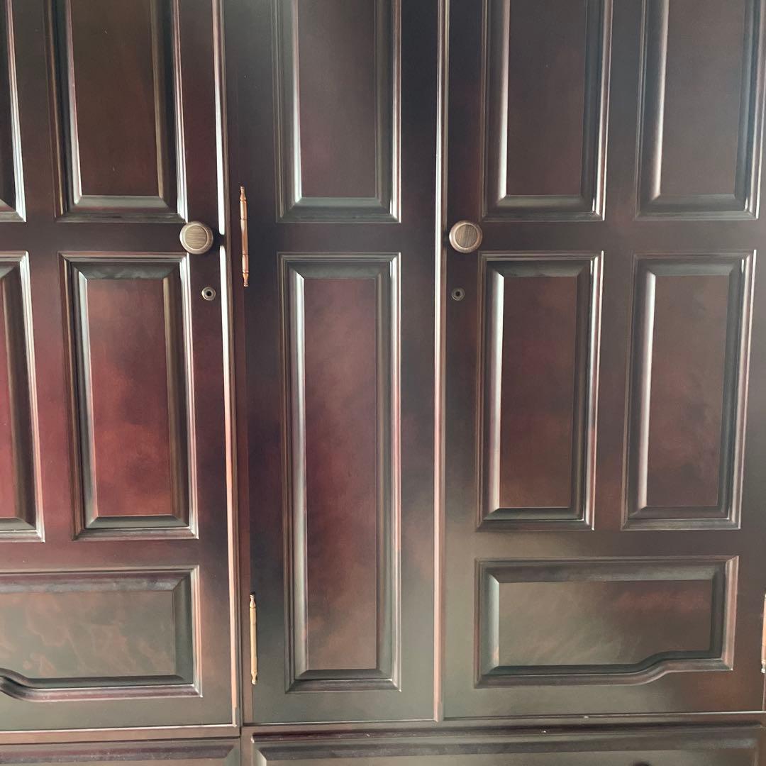 洋服タンス　クローゼット　鍵あり