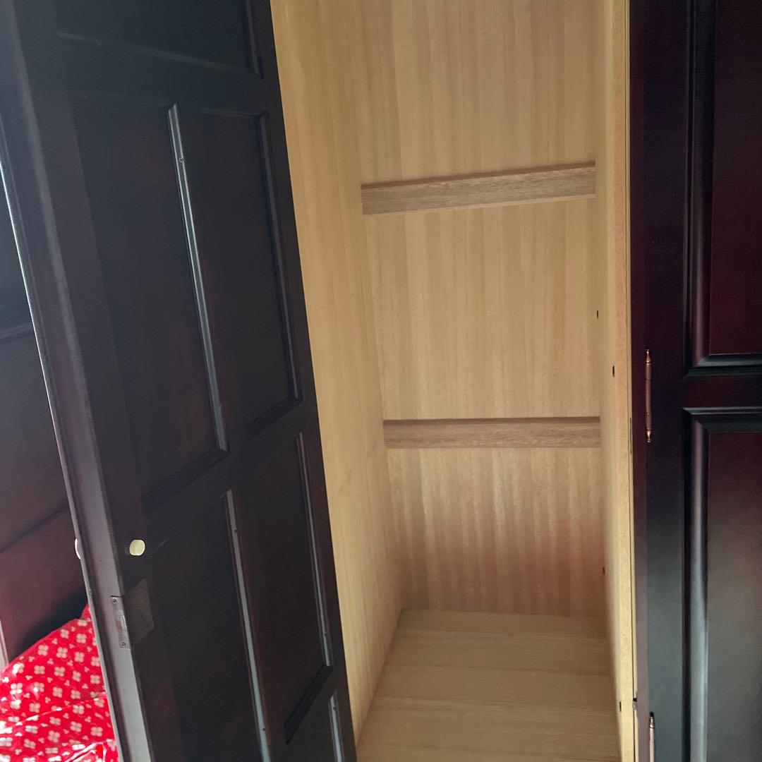 洋服タンス　クローゼット　鍵あり