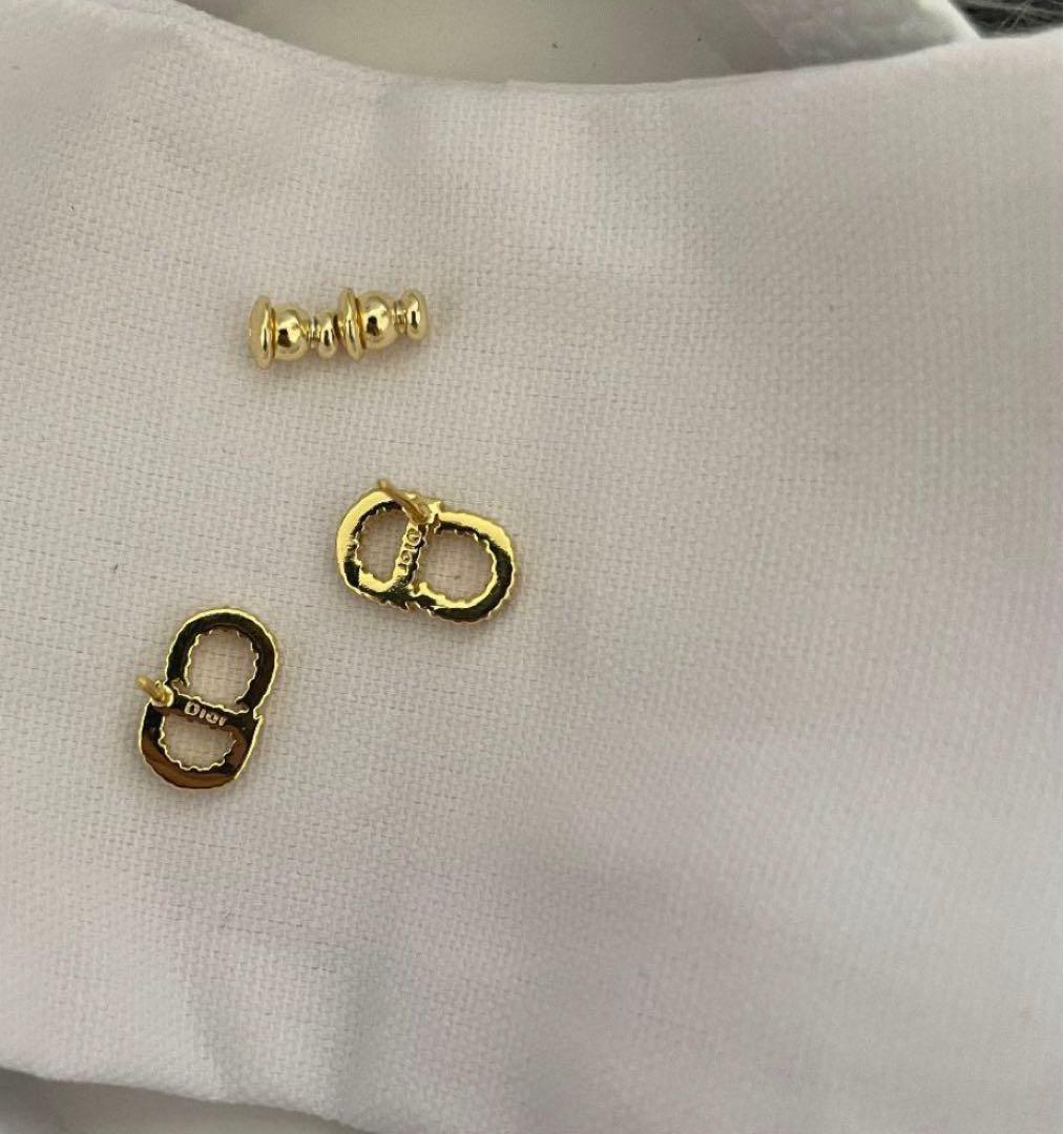 Dior CDピアス ゴールド