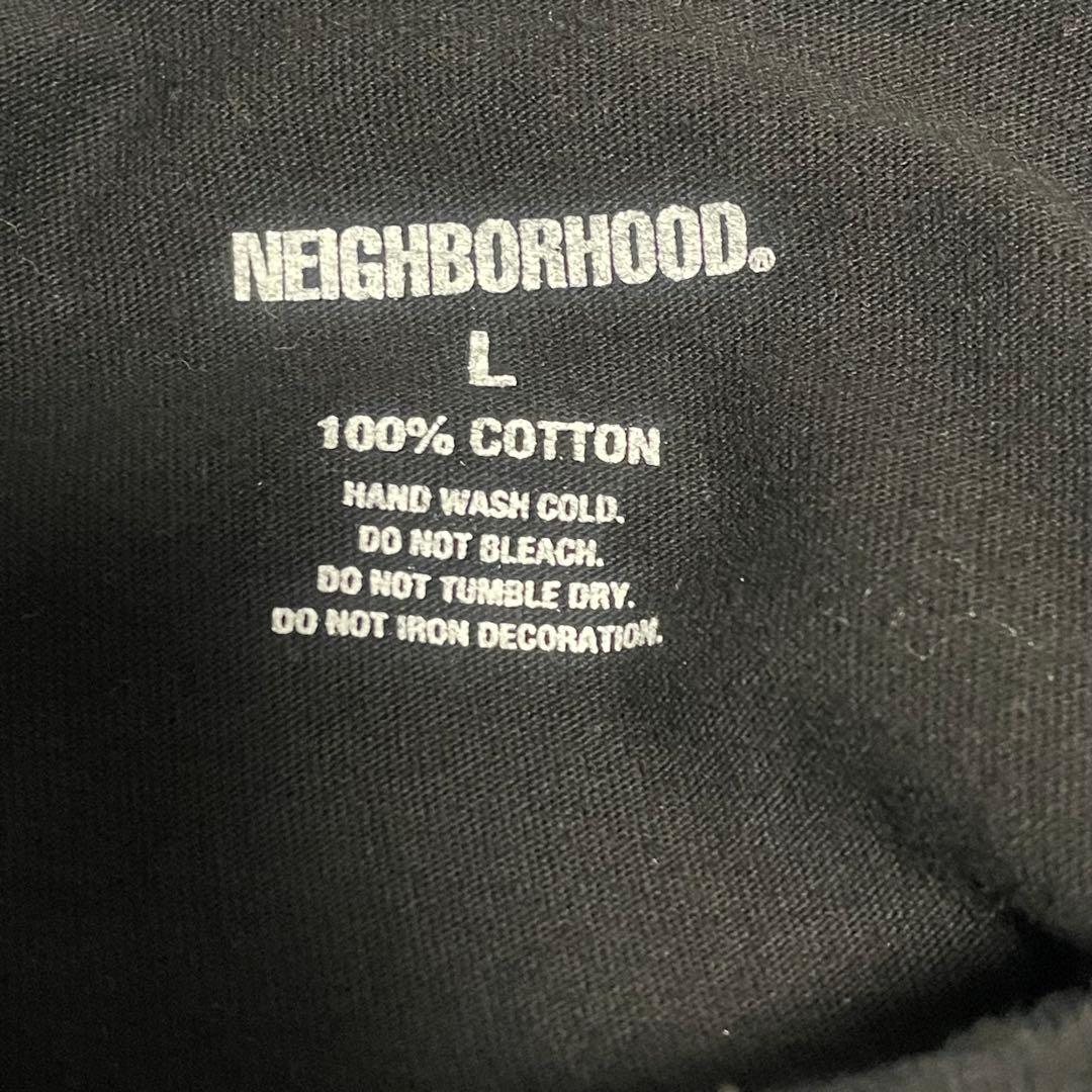 NEIGHBORHOOD ロンT ブラック　BAR & SHIELD 美品