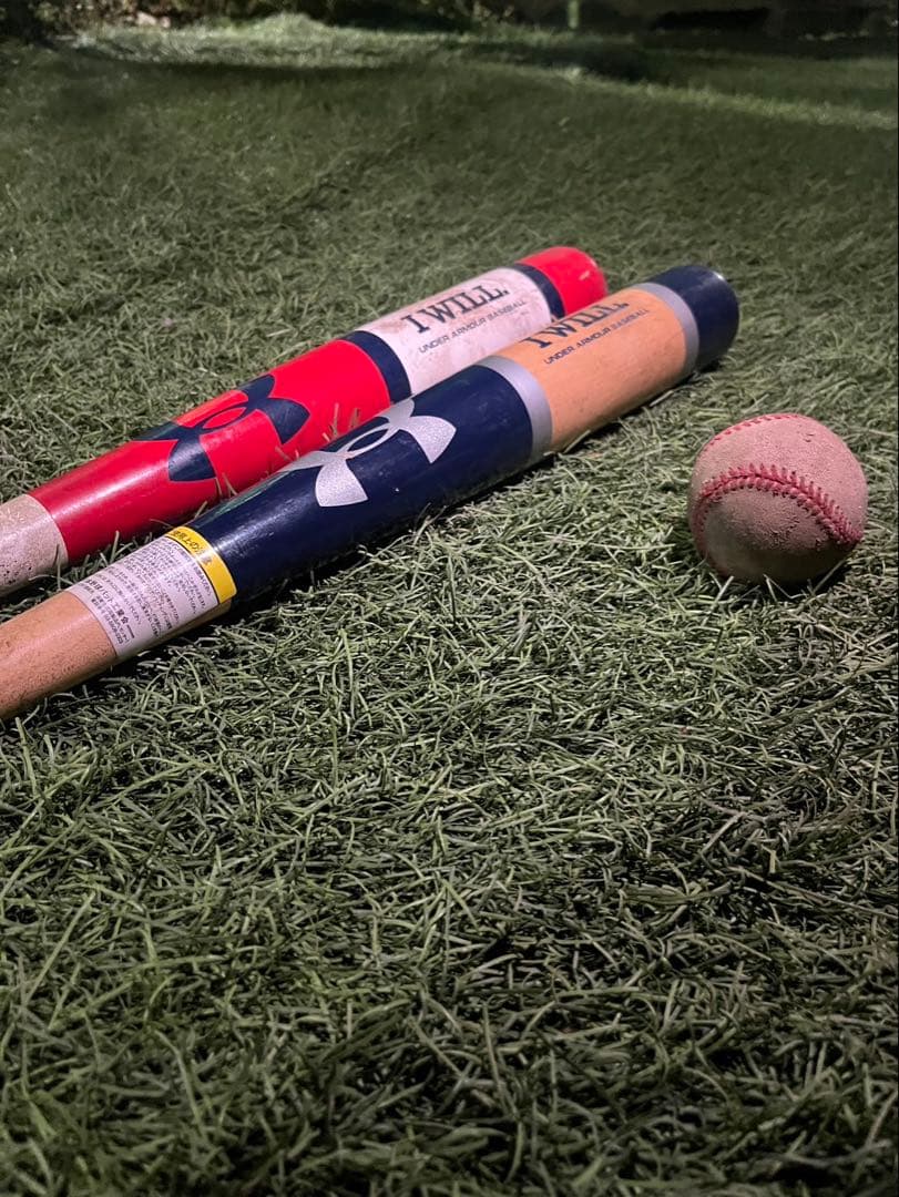 Under Armour 木製バット 2本セット