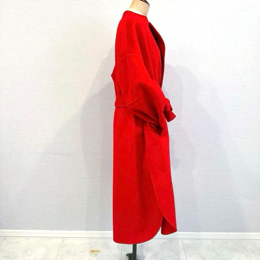 eri様　AEWEN MATOPH 赤　ベルト付きロングコート
