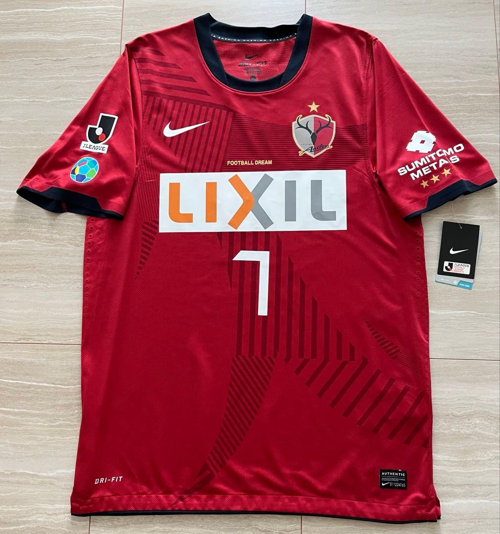 タグ付　新井場徹　オーセンティックユニフォーム　2011 鹿島アントラーズ