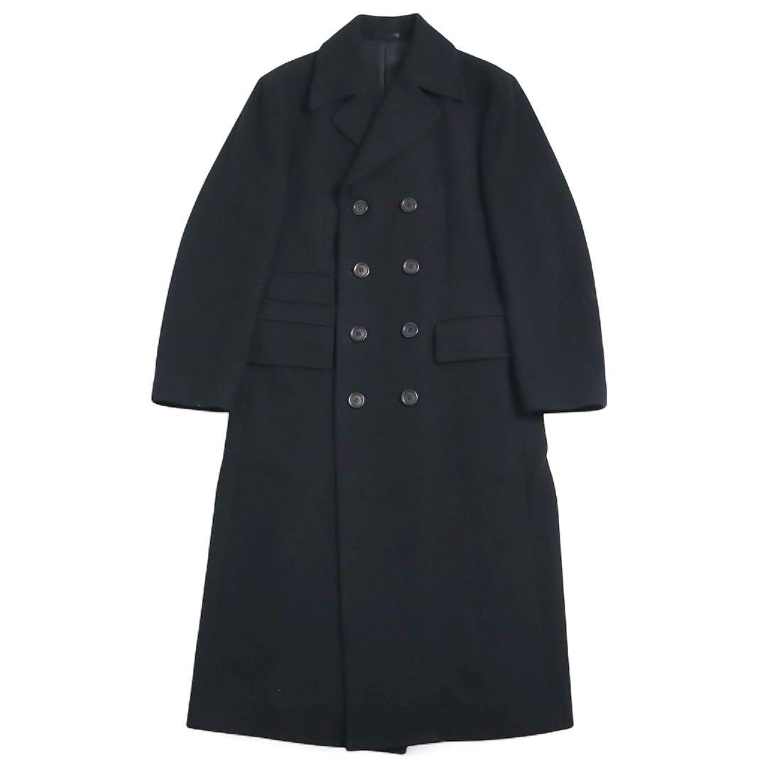 Vintage archive ウール カシミヤ ダブル マキシ丈 ロングコート