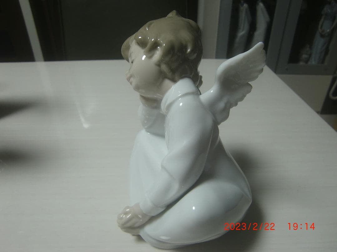 LLADRO　リヤドロ 【天使の考え事(なんとかなるよ)】＃3　リアドロＬ232