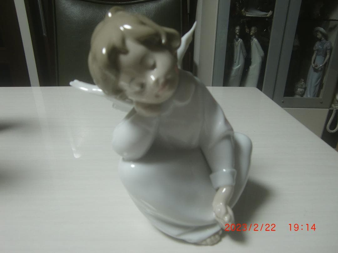 LLADRO　リヤドロ 【天使の考え事(なんとかなるよ)】＃3　リアドロＬ232