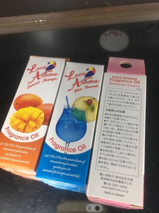 LocoAromaロコアロマ Fragrance アロマオイル10ml 5セット