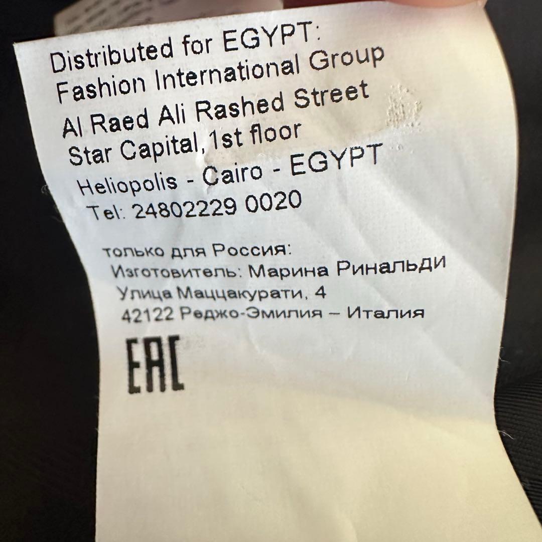 【美品】マリナリナルディ スタンドカラー カシミヤ100% ロングコート 黒