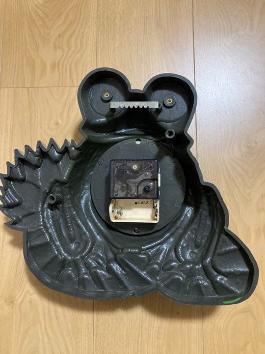 45年前のアンティーク掛け時計　かえる　日本製