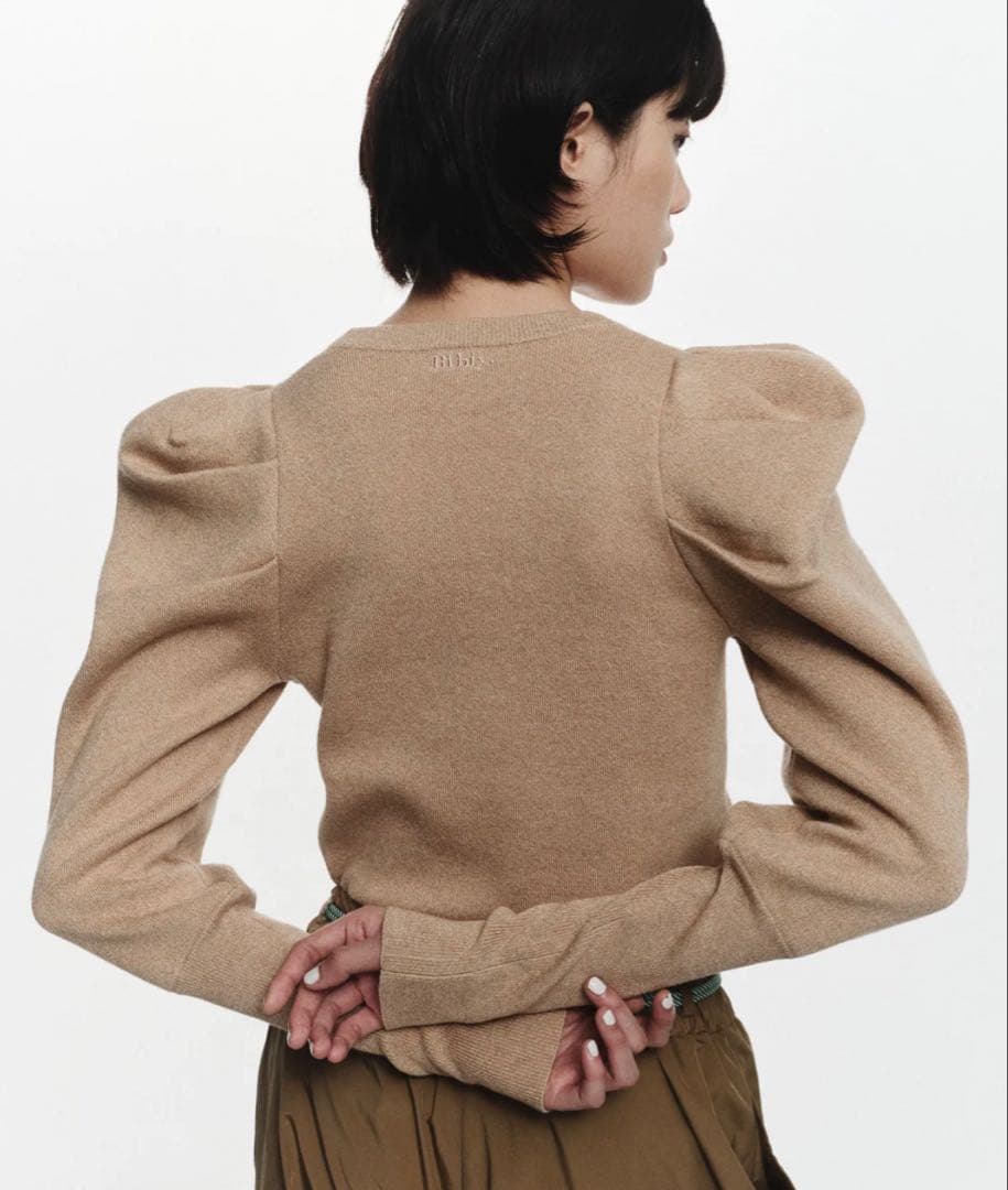 【完売品】Bibiy. EFFIE PUFF KNIT