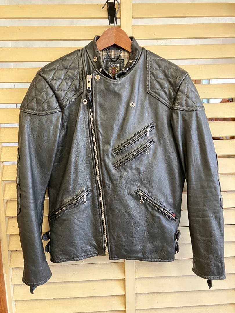 schott ショット ライダース セミダブル キルテッドパッド 3181013