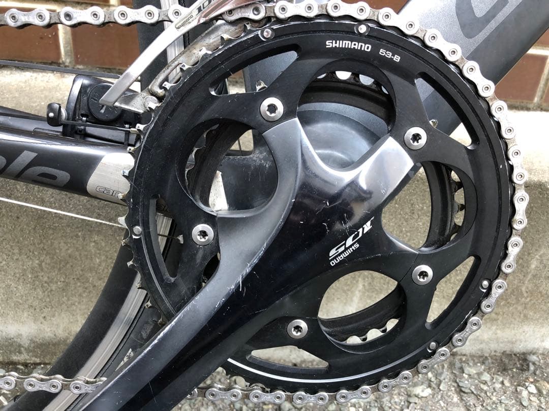 ふにゃい　キャノンデール　スライス　ttバイク　カーボンホイール込み