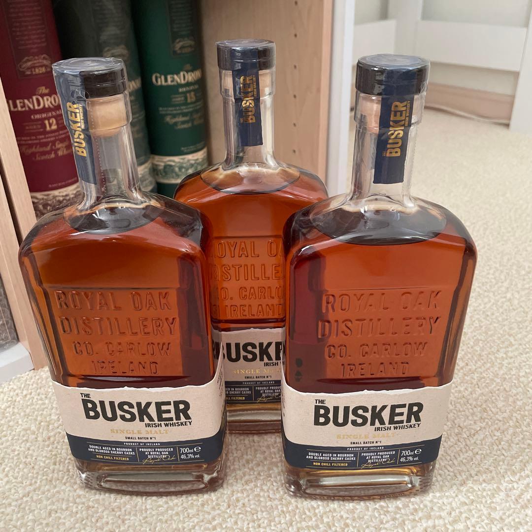 バスカー　スモールバッチ　シングルモルト　3本　Busker ウイスキー
