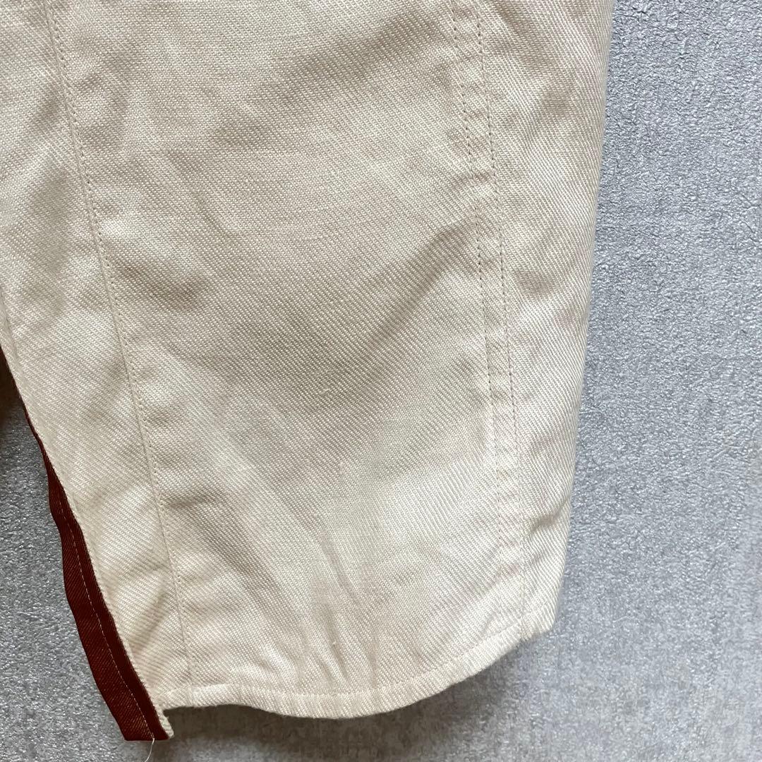 美品　フォトコピュー ジャンパースカート CLAUDE リネン　サロペット