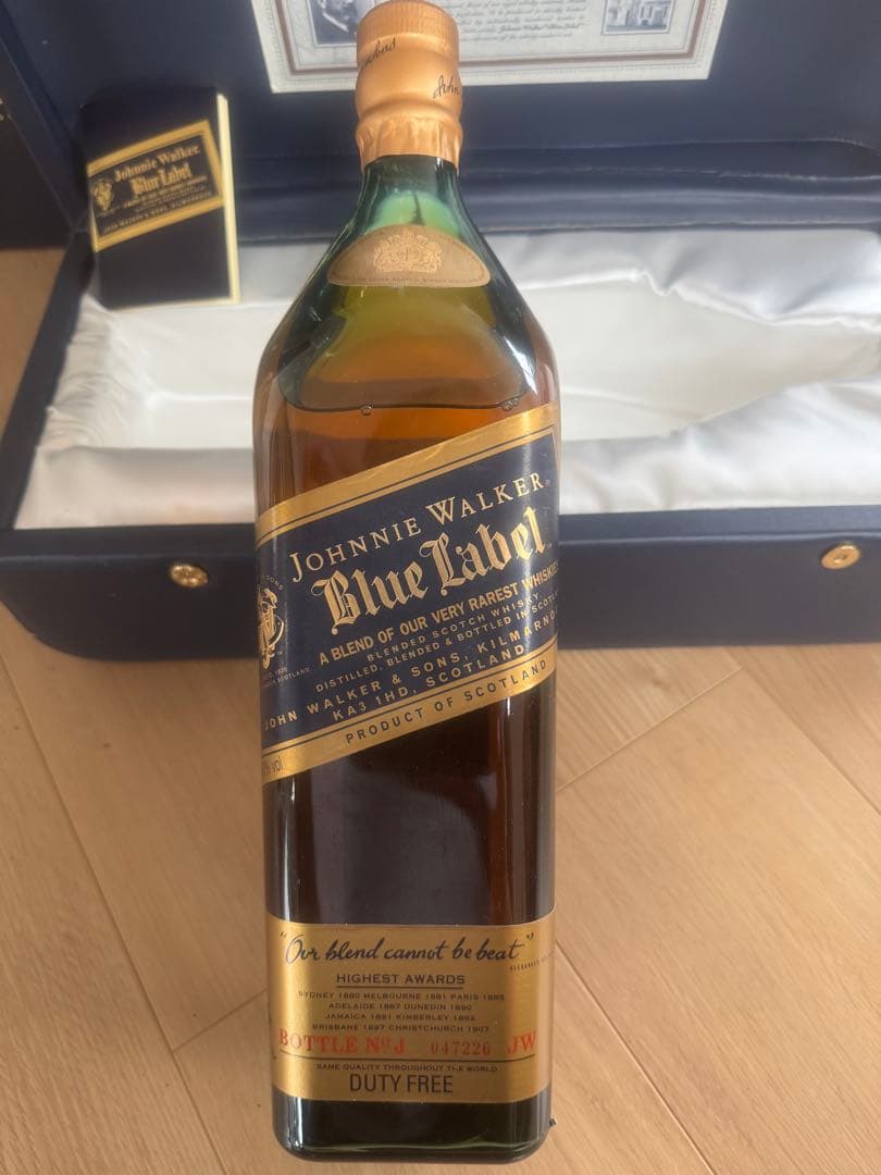 ジョニーウォーカー　ブルーラベル　豪華化粧ケース　1750ml