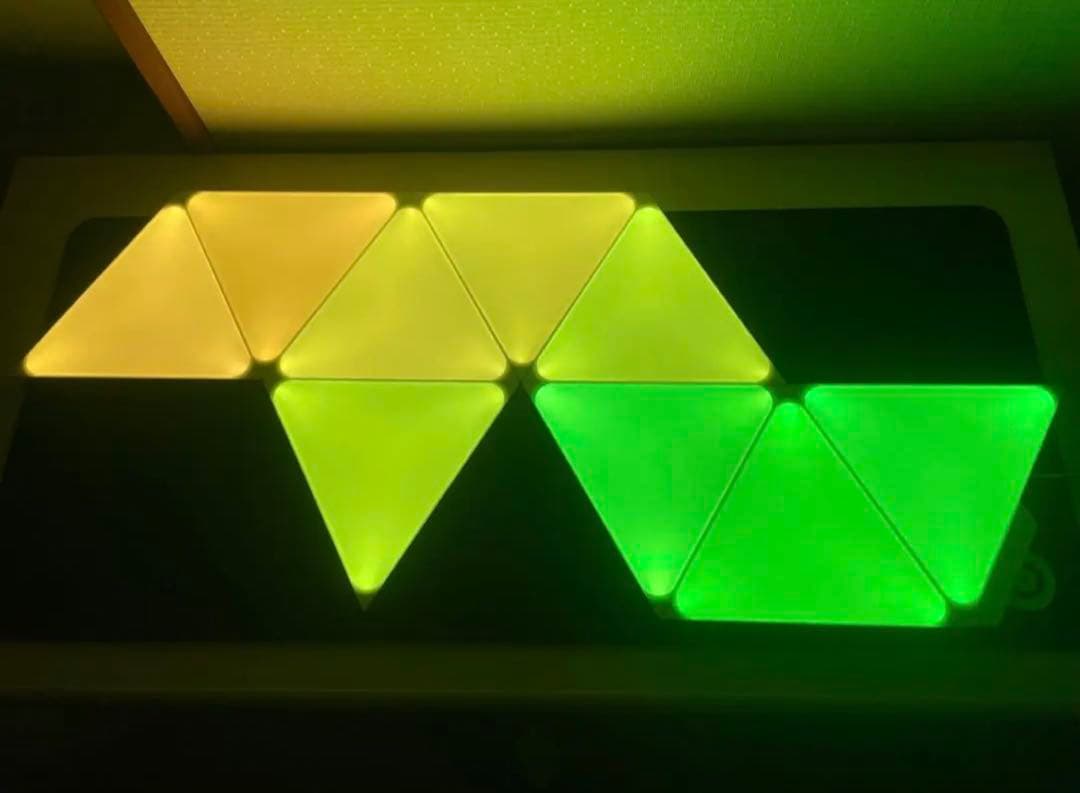 Nanoleaf Shapes Triangle スマーターキット9枚入り