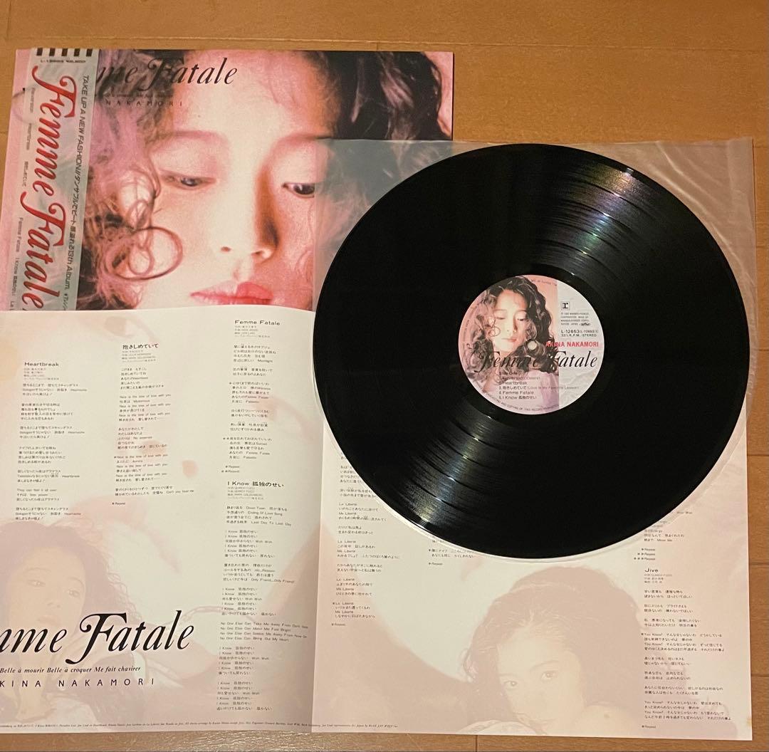 希少レコード多数　中森明菜　LPレコードセット　11枚