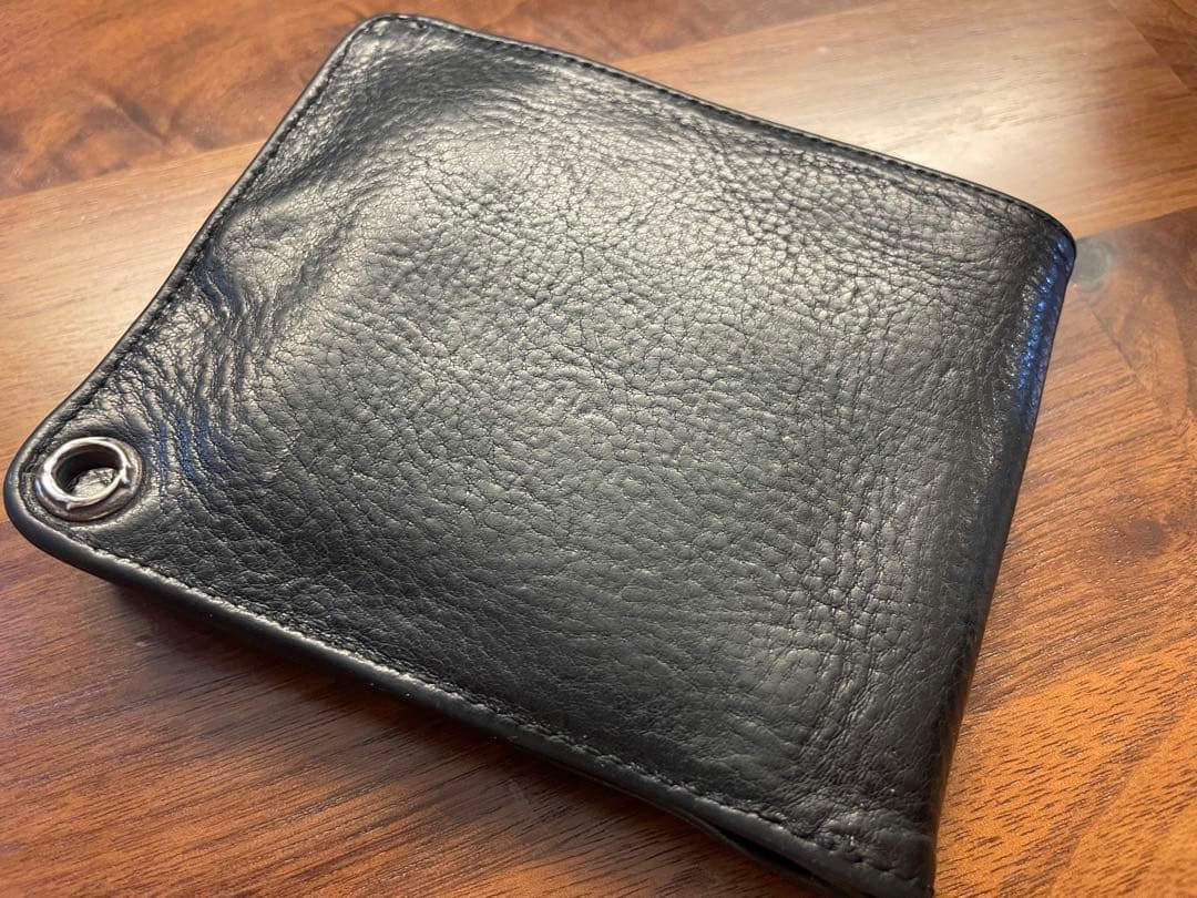 CHROME HEARTSクロムハーツワンスナップ レザーウォレット