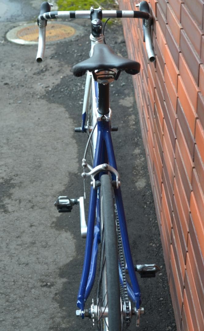 kogaMIYATA GranRacer にピストホイール組上シングルギアロード