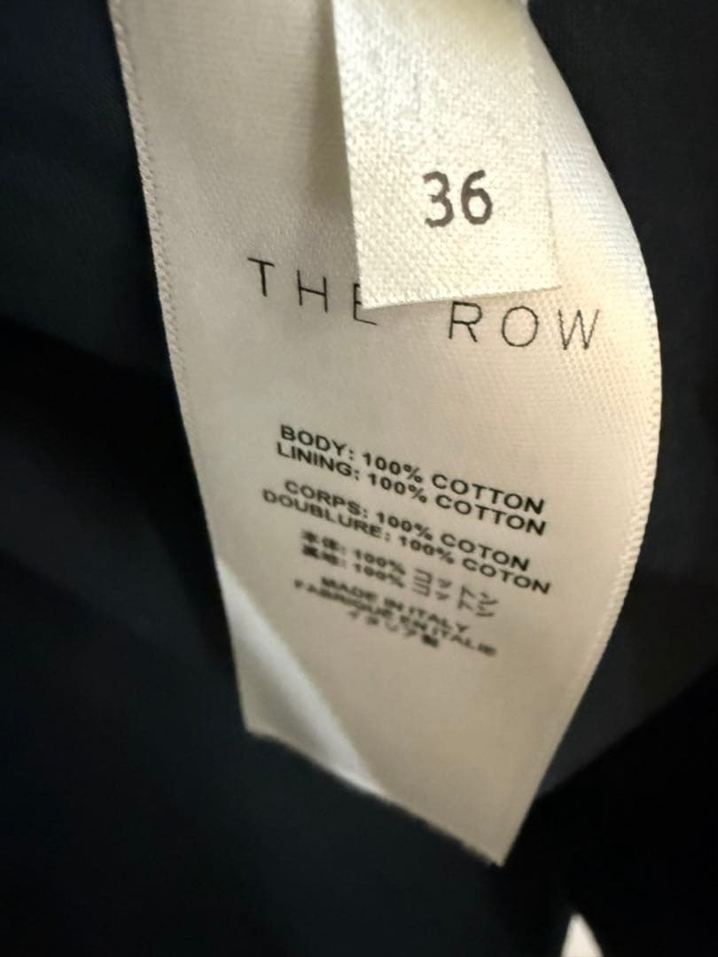 オニオン25A/W the row persa コットンジャケット