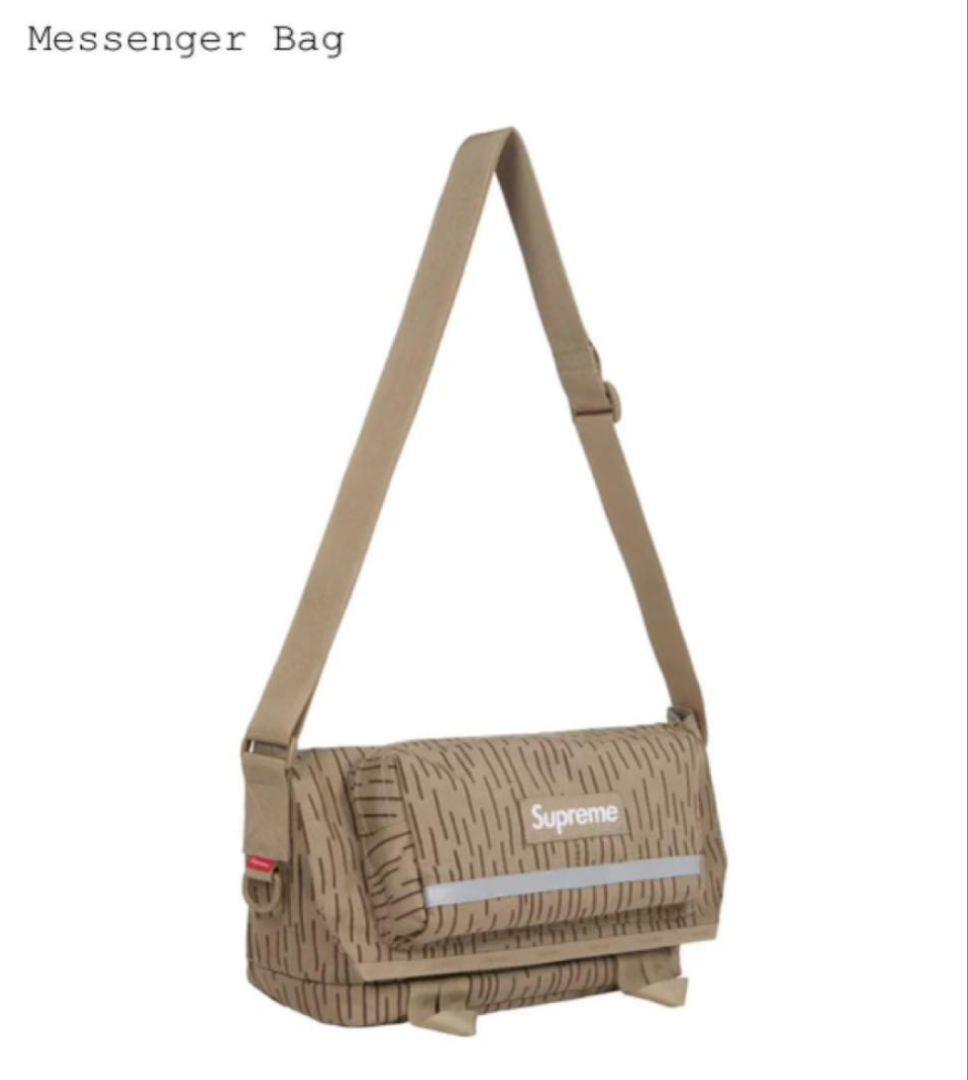 新品未開封 24FW Supreme Messenger Bag Tan