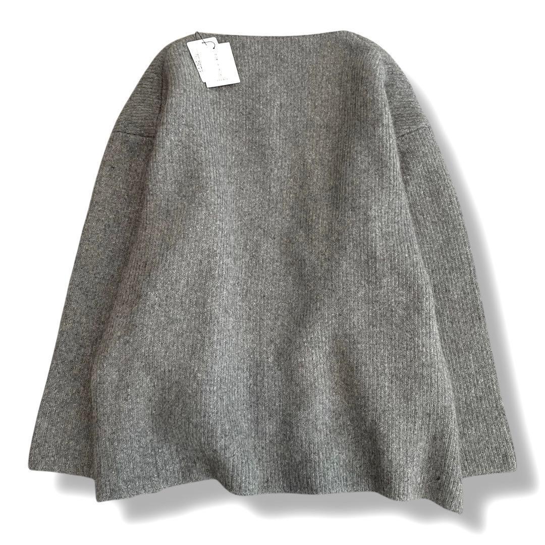 新品◆【定価4.6万】ハーヴェル スタジオ ラクーンニット グレー 38
