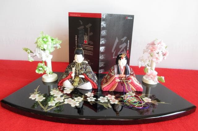 特価　吉徳大光仕入れ　柿沼東光　木目込み　親王飾り