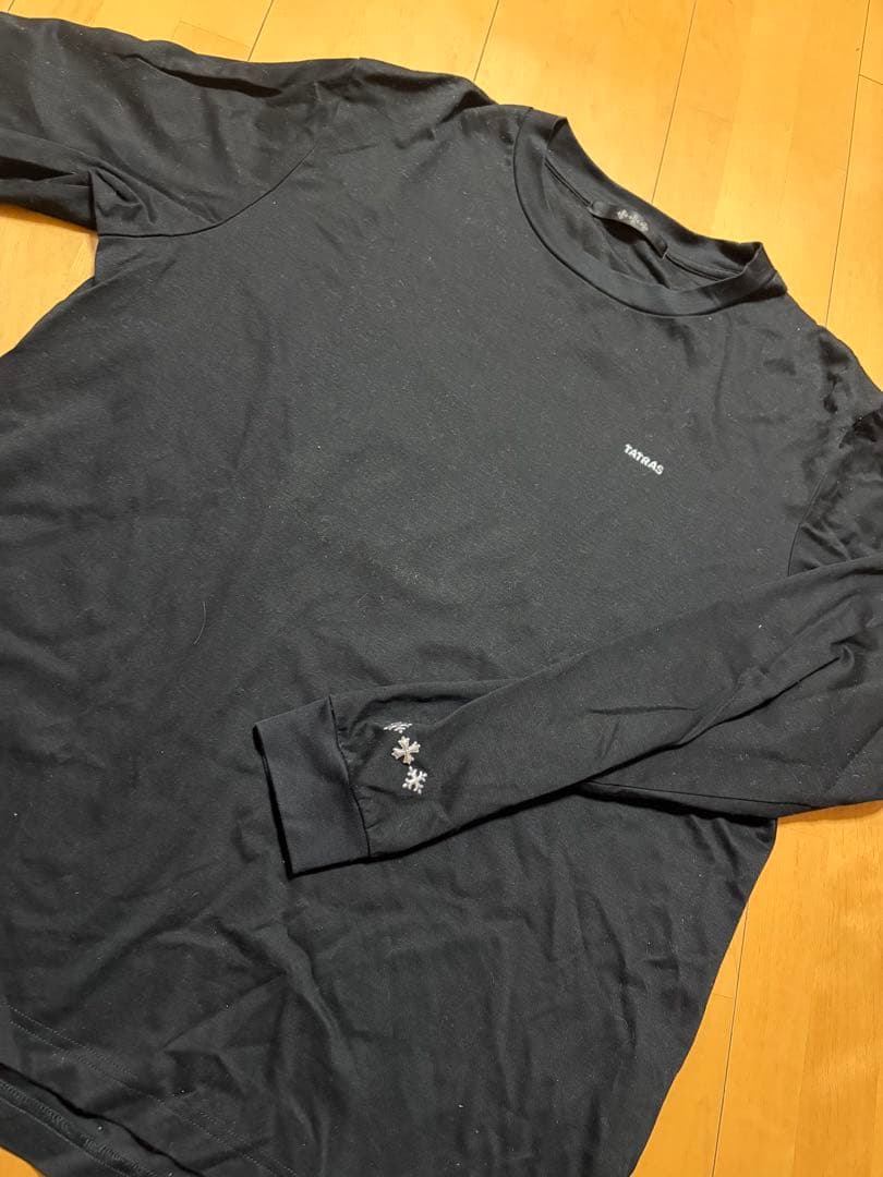 TATRAS ブラック 長袖カットソー