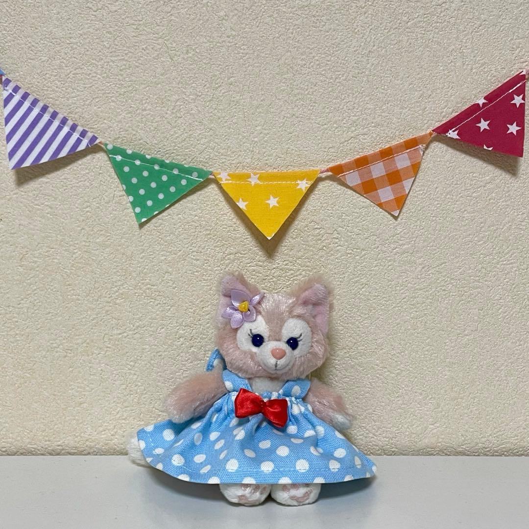 ハンドメイド★ドットワンピース&パンプス★ぬいば♡ストラップ用。パルパルーザ