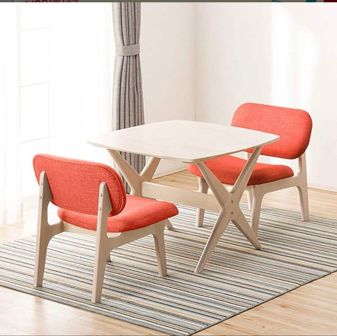 ニトリ ダイニングテーブル&イス　3点セット