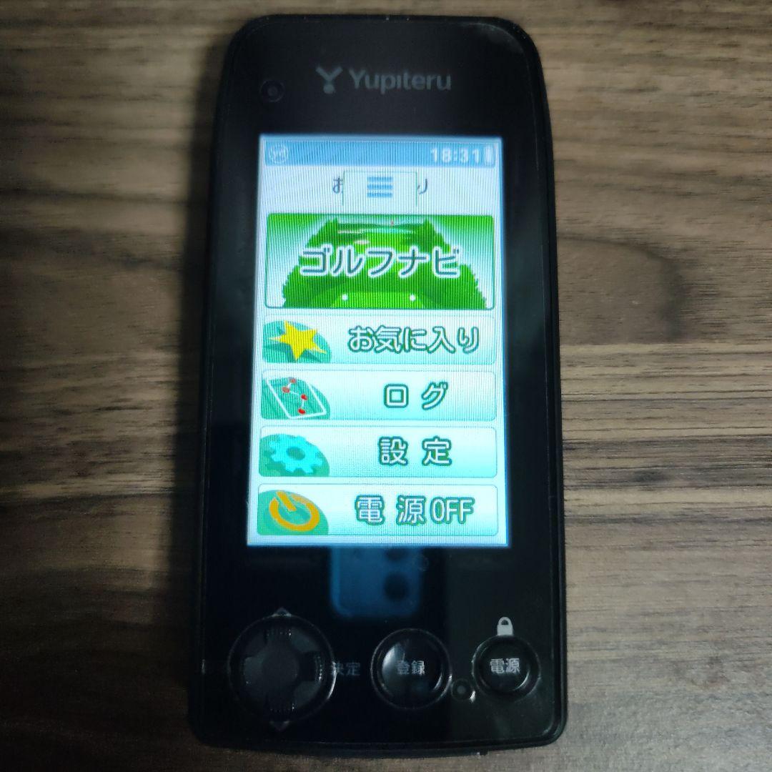 Yupiteru YGN7000 ゴルフナビ 中古 USBケーブル付き