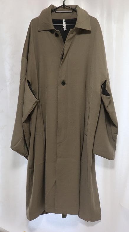 SOSHIOTSUKIソウシオオツキ 新品メンズステンカラーコート46サンプル