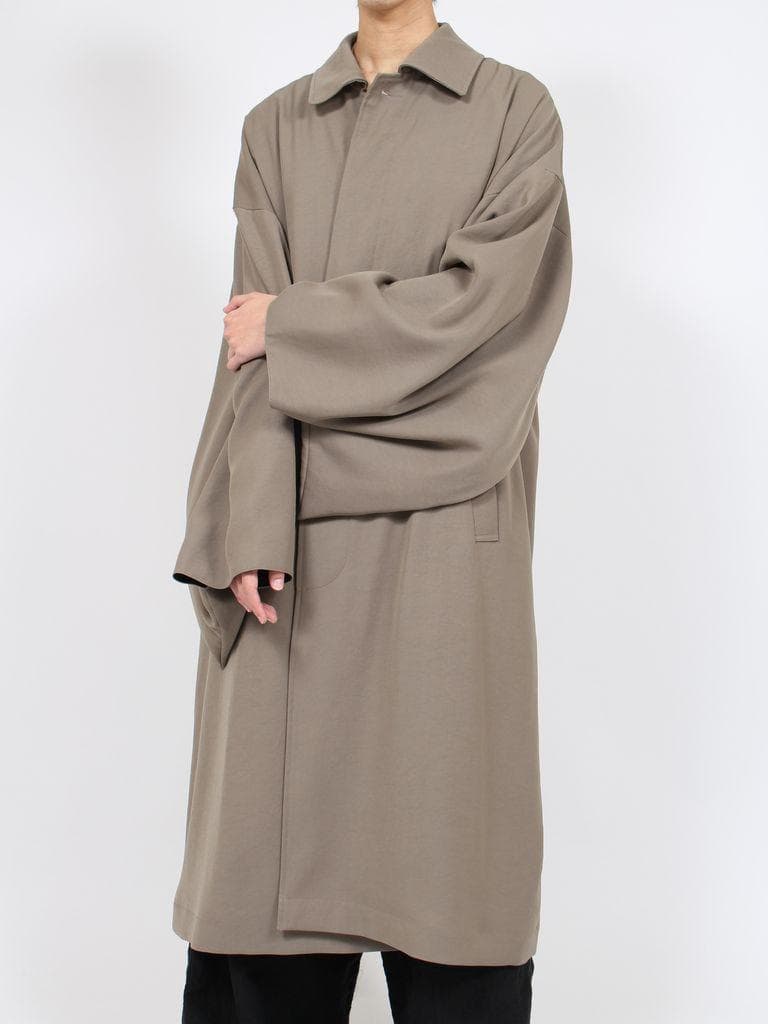 SOSHIOTSUKIソウシオオツキ 新品メンズステンカラーコート46サンプル