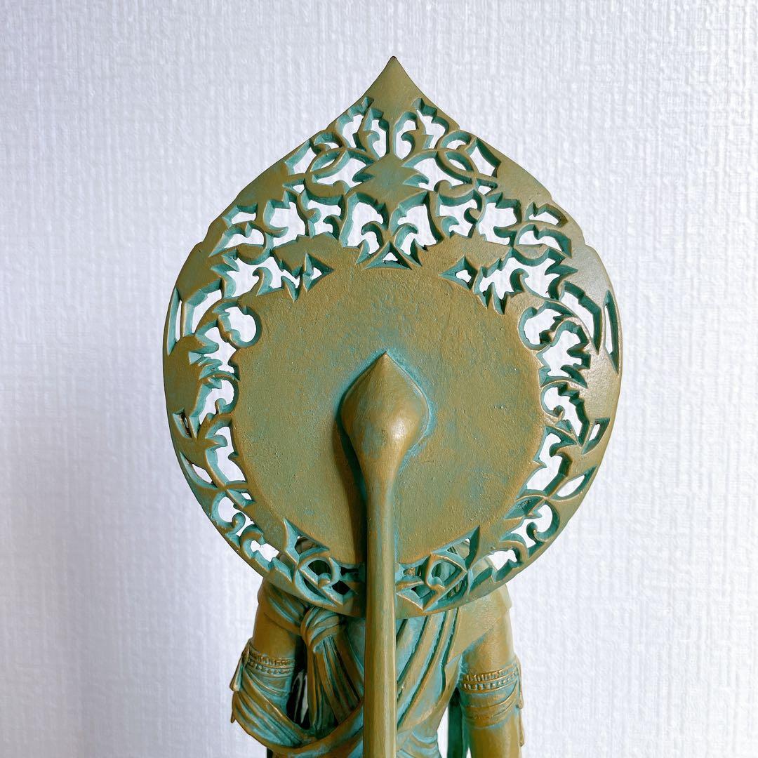 大佛師 松久宗琳作 瑠璃観音 ブロンズ 仏像 在銘　認定書あり 569/1000